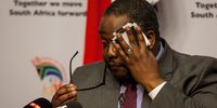 Nkosinathi Nhleko released the findings in the Nkandla report on 20 May 2015 in Cape Town, South Africa. Nhleko determined that President Jacob Zuma was not liable to pay a portion of the security upgrades to his Nkandla homestead. (Photo: Gallo Images / Beeld / Deon Raath)