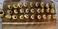 Bianca’s army of tortellini with a tortellini captain. (Photo: Bianca Coleman)