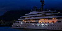 Waterfront value jumps 50% (R10.5billion) at the arrival of Superyacht ‘Blue’. Photo: Hugo Scott Attfield<br> <br>