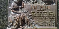 In memory of Eva Peron, who died in 1982. Photo by Greg Mills