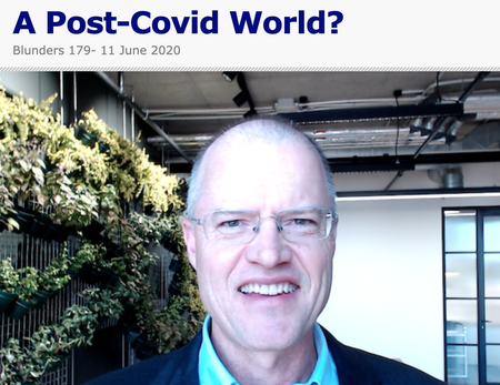 Blunders with Paul Theron from Vestact: A Post-Covid World?