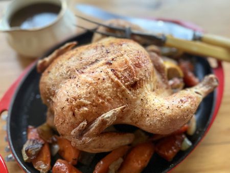 Throwback Thursday: Old-fashioned roast chicken and gravy