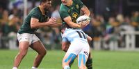 Andre Esterhuizen of South Africa during the Castle Lager Rugby Championship match between South Africa and Argentina at Hollywoodbets Kings Park on September 27, 2025 in Durban, South Africa. (Photo: Steve Haag Sports/Gallo Images)