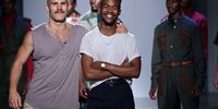 Simon Deiner/ SDR photo; SA Menswear Fashion Week; Designers Nicholas Coutts and Lukhanyo Mdingi