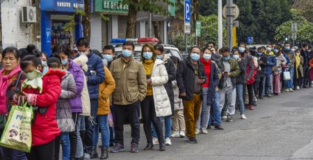 After 8-day construction, China virus hospital to receive patients