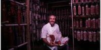 Nuno Fernandez with some of Fama’s other cured meat products. Photo: Alon Skuy, The Times. Republished with permission of the proprietor.