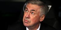 Carlo Ancelotti, Manager of Real Madrid, looks on during the LaLiga Santander match between Real Madrid CF and RCD Espanyol at Estadio Santiago Bernabeu on March 11, 2023 in Madrid, Spain. (Photo by Gonzalo Arroyo Moreno/Getty Images)