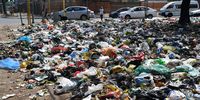 Litter on the corner of Johannes Ramokhoase Street and Esíkia Mphahlele Drive in Tshwane on 10 September 2023 during the South African Municipal Workers Union strike over the city’s decision not to increase wages. (Photo: Gallo Images / Lee Warren)
