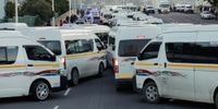 Taxis around the CBD at the start of the taxi strike on 1 August 2023 in Cape Town, South Africa. (Photo: Gallo Images / ER Lombard)