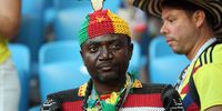 Senegal supporter reacts after the FIFA World Cup 2018 group H preliminary round soccer match between Senegal and Colombia in Samara, Russia, 28 June 2018.   EPA-EFE/WALLACE WOON  