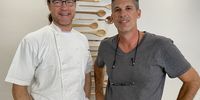Michael Broughton and Tom Breytenbach. (Photo: Bianca Coleman)
