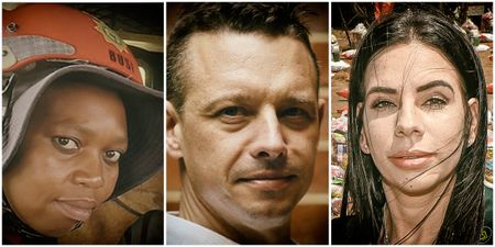 Sergeant Busisiwe Mjwara, Tim de Maayer, Corene Conradie  – our heroes who have selflessly helped others