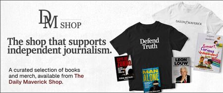 Your exclusive Insider discount code for the Daily Maverick Shop