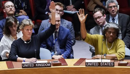 US vetoes UN Security Council resolution calling for humanitarian pause in Israel-Hamas warfare