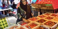Bangladesh Market ‘pickle aunty’ Farida Gafoor knows her sardines. (Photo: Wanda Hennig)