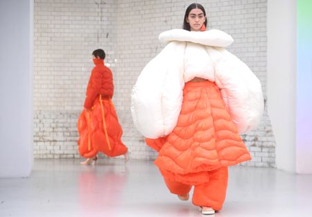 London and Milan Fashion Week 2022 Autumn/ Winter collections in pictures