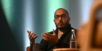 Micah Reddy at the Daily Maverick's Gathering 2025. (Photo: David Harrison)