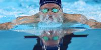 Leon Marchand of Team France competes in the Men's 200m Breaststroke Final on day five of the Olympic Games Paris 2024 at Paris La Defense Arena on July 31, 2024 in Nanterre, France. (Photo by Quinn Rooney/Getty Images)