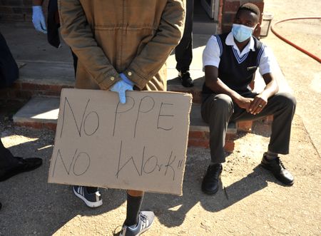 EC Health Department ‘fixing PPE problem’ as hospital staff protest