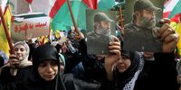 Supporters of Hezbollah gather in support of Palestinians in Gaza in the southern suburbs of Beirut, Lebanon, on 13 October 2023. (Photo: Marwan Tahtah / Getty Images)