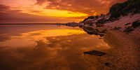 Golden sunset, Noordhoek Beach. Photographer: Martin Fennell