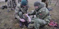 Royal Marines training with Belarusian special forces in March 2020 (Photo: MOD)
