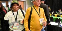 New ANC Western Cape Deputy Chairperson Sharon Davids and Secretary Neville Delport  nominated during the ANC's Western Cape Provincial Conference on 25 June 2023 in Cape Town, Africa. (Photo: Nathi Qondile)