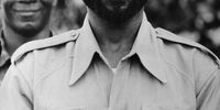 1976:  Samora Moises Machel, before his departure from Tanzania for Mozambique, where he led Frelimo, the Mozambican Liberation Front, against the Portuguese colonial regime, becoming the country's first president after independence.  (Photo: Keystone / Getty Images)