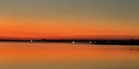 Extraordinary sunset over the Vaaldam. Photographer: Chene Venter