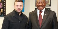 President Cyril Ramaphosa holds a bilateral meeting with  President Volodymyr Zelenskyy of Ukraine on the sidelines of the 80th United Nations General Assembly in New York, United States of America. (Photo: Elmond Jiyane\GCIS)