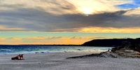  Sunset from Grotto Beach, Hermanus </p>
<p>