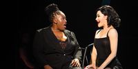 CHICAGO The Musical SA. TANKISO MAMABOLO (Mama Morton), SAMANTHA PEO (Velma Kelly). (Credit Showtime Management)