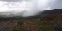 This is the "Spreetshoogte Pass" on 12 February 2021 with oncoming rain over the Namib Desert.