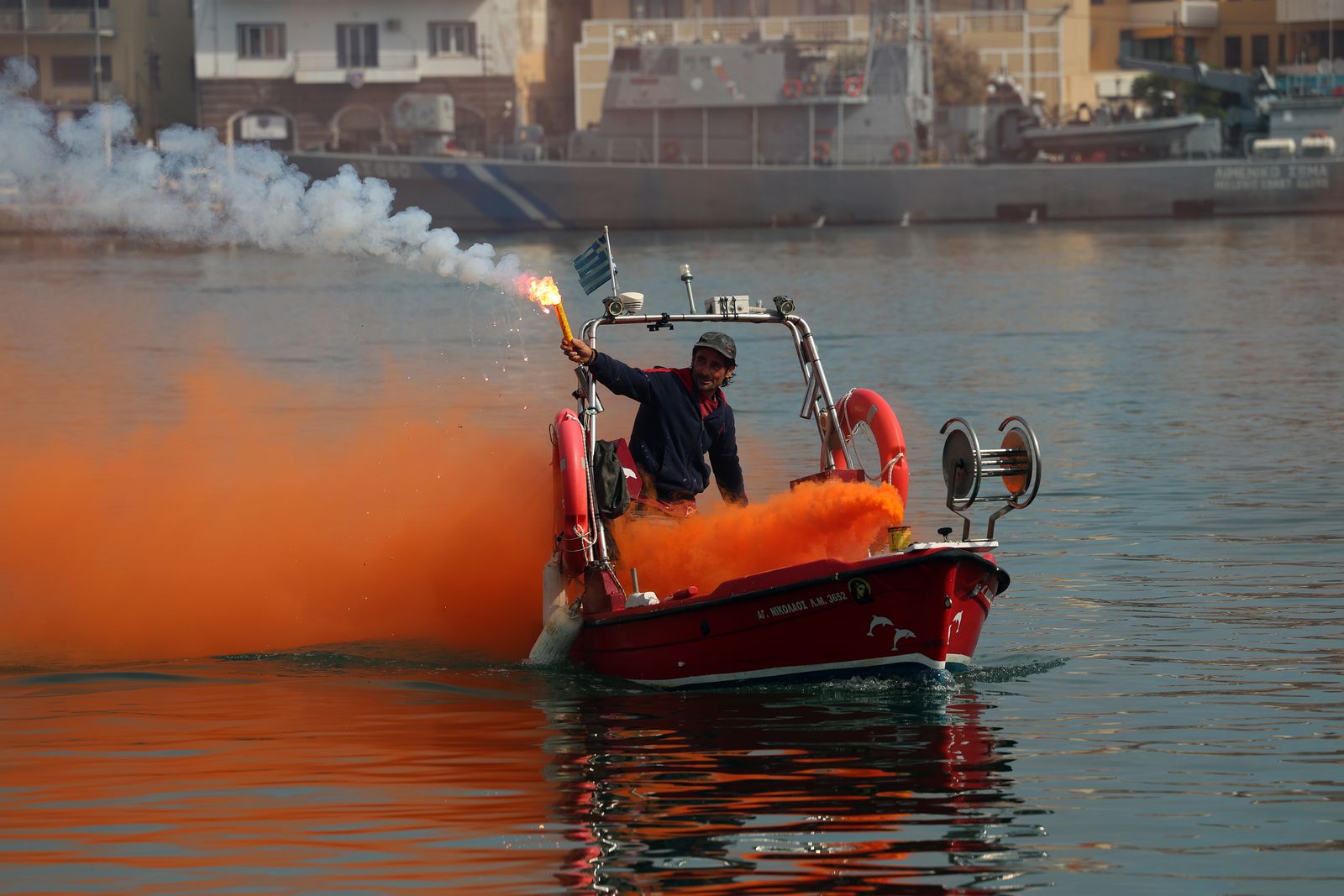 Cover art for Six migrants die in boat collision off Lesvos