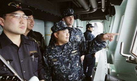China's aircraft carrier and the Land of the Rising Sun