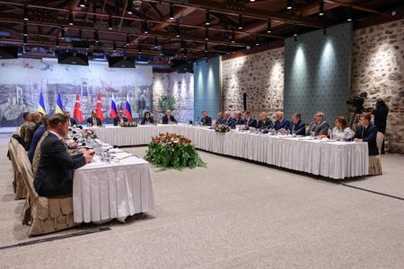 Russians and Ukrainians meet in Turkey for first talks in 3 years