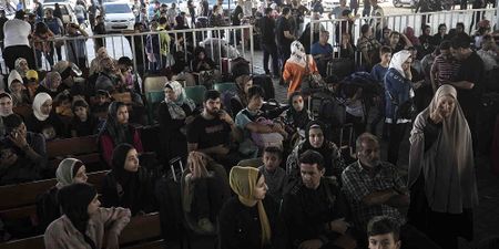 First group of US citizens depart Gaza; Israel strikes Jabalia refugee camp twice in 24 hours