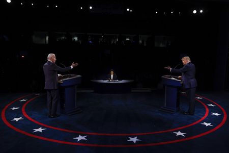 Big on bluster, low on facts, Trump called out by fact-checkers in final US presidential debate