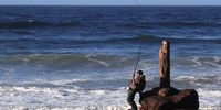 Fisherman, Muizenberg, Cape Town. Image: Peter Reber