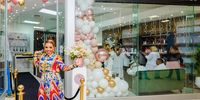 Sthoko Mkhize at her new nail salon’s opening event in December 2020 (Photo: Supplied)