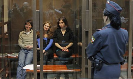 Pussy Riot member freed on appeal by Russian court