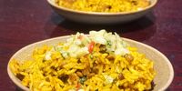 Perfect breyani by Chef Abbas. (Photo: Tony Jackman)<br>