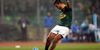 Springbok flyhalf Handre Pollard. (Photo: Gabriele Maltinti / Gallo Images)