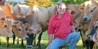 Rob Visser, second generation farmer, is passionate about his stud Jersey herd, and has an eco-friendly approach to farming. (Photo: Supplied)