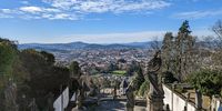 The view from Bom Jesus do Monte (Good Jesus of the Mountain) - a sanctuary in Braga, Portugal. Photographer: Jarrod Vos