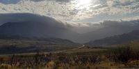 Road from Betty’s Bay to Rooi Els on our cycling trip to CT.