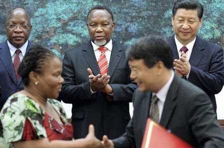 Begging China for money, and begging the question