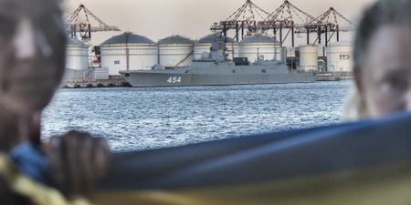 Cape Town mayor says ‘voetsek’ to docked Russian frigate Admiral Gorshkov
