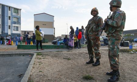 Where murder happens in South Africa