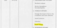 British ministers discussed Saudi Arabia again on 16 April 1996. [CAB 128/117]